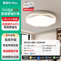 移动端、京东百亿补贴：ARROW 箭牌 吸顶灯led普瑞光源护眼客厅灯奶油风现代简约