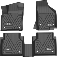 3W 汽车脚垫适用于大众TPE途观Lpro迈腾速腾朗逸宝来凌渡途昂X专车用 新速腾L脚垫/