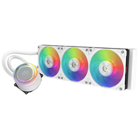 银昕 星辉Y360一体式CPU 360水冷散热器熊猫黑白色多平台扣具/支持LGA1700/ARGB光效