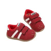 ABC KIDS童鞋时尚女童软底加绒二棉鞋2026冬季男童保暖运动鞋儿童鞋子 红色 27 内长约16.1cm