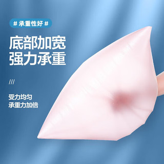宫沁垃圾袋加厚抽绳式手提大号便携塑料袋家用提拉收口彩色垃圾桶袋子 抽绳垃圾袋45只
