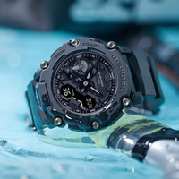 CASIO 男士手表 GA-2200BB-1APR 小方块运动表