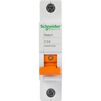 施耐德电气（Schneider Electric）单进单出真空单极空开1P C10A 微型断路器 空气开关 EA9系列 EA9AN1C10R
