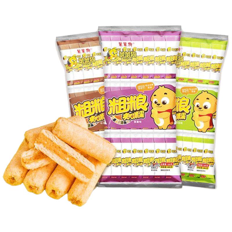 BENBEN DOG 笨笨狗 粗粮夹心米果