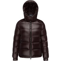 波司登（BOSIDENG）2590鹅绒羽绒服泡芙商场于适同款新年骐骥红中性外套 摩卡棕7233-显气质 4XL 190/108A充绒量236g 体重约170-180斤