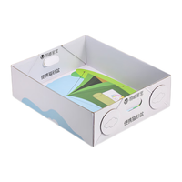 萌嘟星宠 一次性便携猫砂盆折叠猫厕所车载免洗防水防外溅宠物出行用品*4 折叠款*4个装