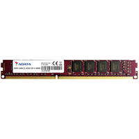 ADATA 威刚 万紫千红系列 DDR3 1600MHz 台式机内存 普条 紫色 4GB