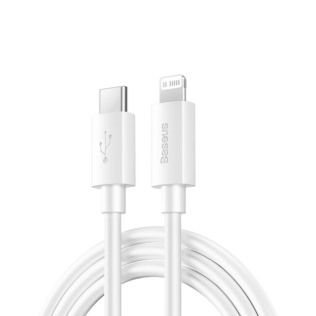 倍思 苹果数据线PD30/20W快充线Type-c to lightning充电线适用iPhone14/13Pro Max/12/11手机车载1米