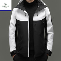 卡丹路 2025新款秋冬季户外休闲冲锋衣男士三合一加厚防风防水可拆