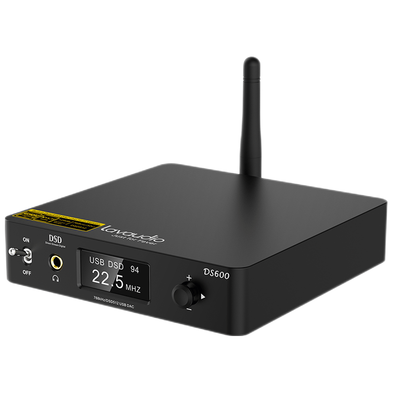  1Mii/一魔声学 LDAC蓝牙接收器 多功能桌面解码器  典雅黑