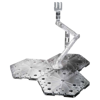 万代高达拼插拼装支架 HG RG 1/144 动作展示支架 地台 HG/RG/MG/RE通用透明色支架5058814