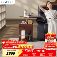 乐至宝 客厅边几可移动沙发边桌床头边柜小推车茶几置物拾光几602 边几680x420x690mm-30天发