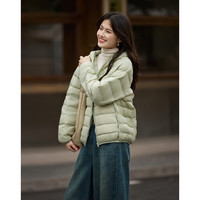 尚静 女士羽绒服 短款连帽保暖防寒外套