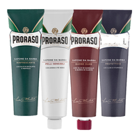PRORASO/博拉索 意式风情 剃须膏泡沫套装 4件套