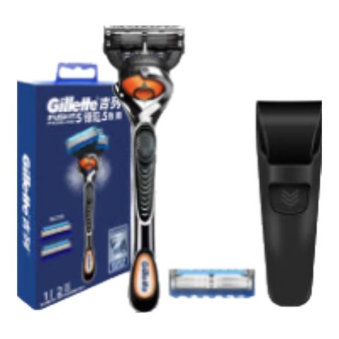 Gillette 吉列 锋隐致顺剃须刀手动1刀架1刀头五层刀片