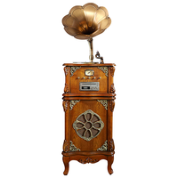 KASA.BENE/凯撒宾尼 X17留声机复古客厅欧式音响黑胶唱片机家用 X17鎏金岁月标准版