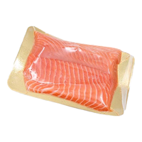 纯尔【源头直发】冰鲜挪威三文鱼500g金板鱼柳 刺身分享装生鱼片