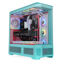  Thermaltake/曜越 支持360水冷 电脑机箱  薄荷草莓