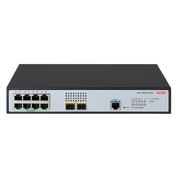 H3C 新华三 S1850V2-10P 8千兆电+2千兆光纤口二层WEB网管企业级网络交换机