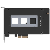 ICY DOCK/艾西达克 ToughArmor U.2 NVMe SSD PCIe转接 硬盘抽取盒