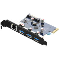 UGREEN/绿联 PCI-E千兆网卡+3口USB3.0