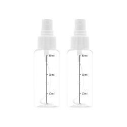 美肤语 喷雾瓶旅行分装瓶30ml*2个带刻度酒精按压小喷壶空瓶MF3071