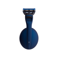 BOLIN WEBB X1系列 X1 手动剃须刀礼盒装 哑光蓝色 1刀架+1刀头+底座