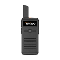 UNIKOO Max 轻薄版 对讲机 黑色 2只装