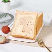 橡木盾手作面包大米厚切吐司中大早餐代餐营养饱腹 玫瑰荔枝米厚切*5包