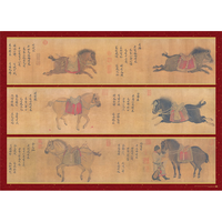 TOI图益潮玩拼图1000片成年人减压玩具新年分包礼盒 盛世六骏图