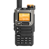 泉盛UV-K6大功率对讲机5W一键对频航空段接收手台车载调频户外登山自驾游中文菜单多段双待无线电对讲 K6标配