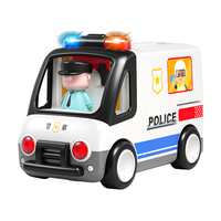 汇乐玩具 交警车宝宝早教玩具车婴幼儿童男女孩仿真汽车过家家玩具周岁