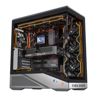  GALAX/影驰 支持360水冷 电脑机箱  暗卫战舰灰