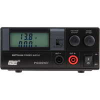 QJEPOWER PS30SWIV车载台基地短波电台直流稳压数显通讯开关电源13.8V30A求精4代
