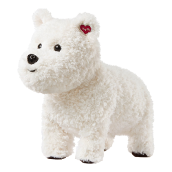 babycare &bct西高地犬口令狗儿童毛绒玩具智能宠物玩偶宝宝新年