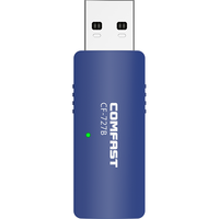 COMFAST CF-727b双频1300兆USB无线网卡台式机电脑WIFI接收发射器蓝牙4.2适配器