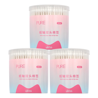  ukiss/悠珂思 双头设计 棉签  600枚