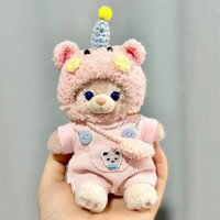迪士尼（DISNEY）上迪玲娜贝儿狐狸挂件毛绒玩具公仔书包挂件女生生日礼物 手工猪三件套贝儿【正品挂件+定制衣服】 迪士尼乐园代购 假一罚十