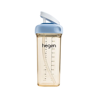 hegen 新加坡330mL 多功能成长萌牙嘴吸管杯