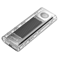奥睿科 TCM2-U4 USB4 40Gbps M.2 NVMe移动硬盘盒 黑色