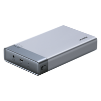UGREEN 绿联 2.5英寸 双盘位 SATA硬盘盒 USB 3.1 Gen2 Type-C 80857