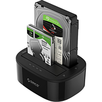 ORICO 奥睿科 3.5英寸 双盘位SATA硬盘底座 USB3.0 6228US3-C