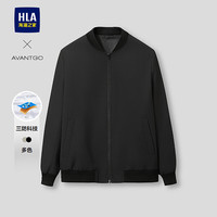 HLA/海澜之家 轻商务 男士夹克 4XL 190/108B 197~210斤 黑色02