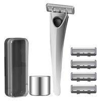  Apache/阿帕齐 6层刀锋 手动剃须刀 刀片  1刀架4刀头