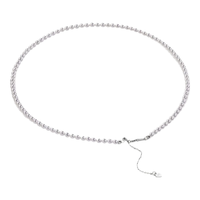 泰诗珍珠淡水珍珠小米链bright强光白色系锁骨链必备    4-5mm（尾链）