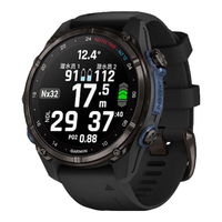 佳明（GARMIN）Descent Mk3i 潜水心率智能运动手表 离线音乐户外游泳腕表 MK3i 石墨黑 43mm