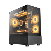  世纪之星 三面玻璃快拆 台式机机箱