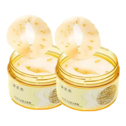 御泥坊 金桂花眼膜贴3瓶淡纹抗皱提拉紧致补水保湿熬夜官方正品