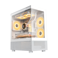  世纪之星 三面玻璃快拆 机箱  臻享白