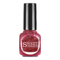  SweetCoolDou 快干持久 指甲油  七彩碎钻 12ml